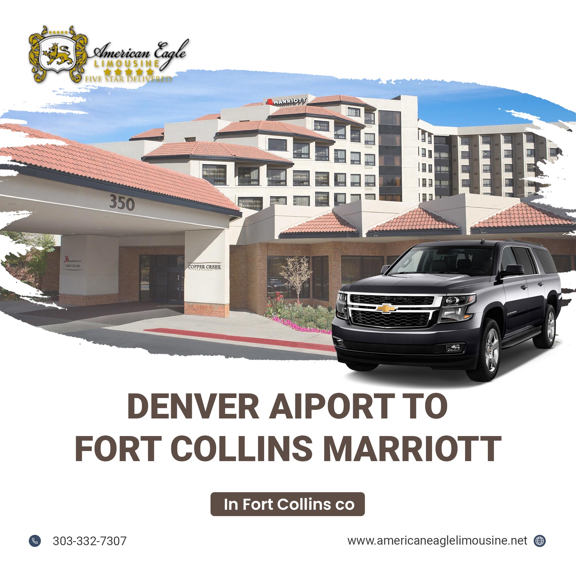 You are currently viewing The cheapest way to get from Denver Airport (DEN) to Hilton Fort Collins Private Shuttle.
