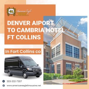 Read more about the article The cheapest way to get from Denver Airport (DEN) to Cambria Hotel Ft Collins Private Shuttle.