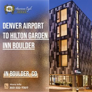 Read more about the article The cheapest way to get from Denver Airport (DEN) to Hilton garden inn boulder Private Shuttle.