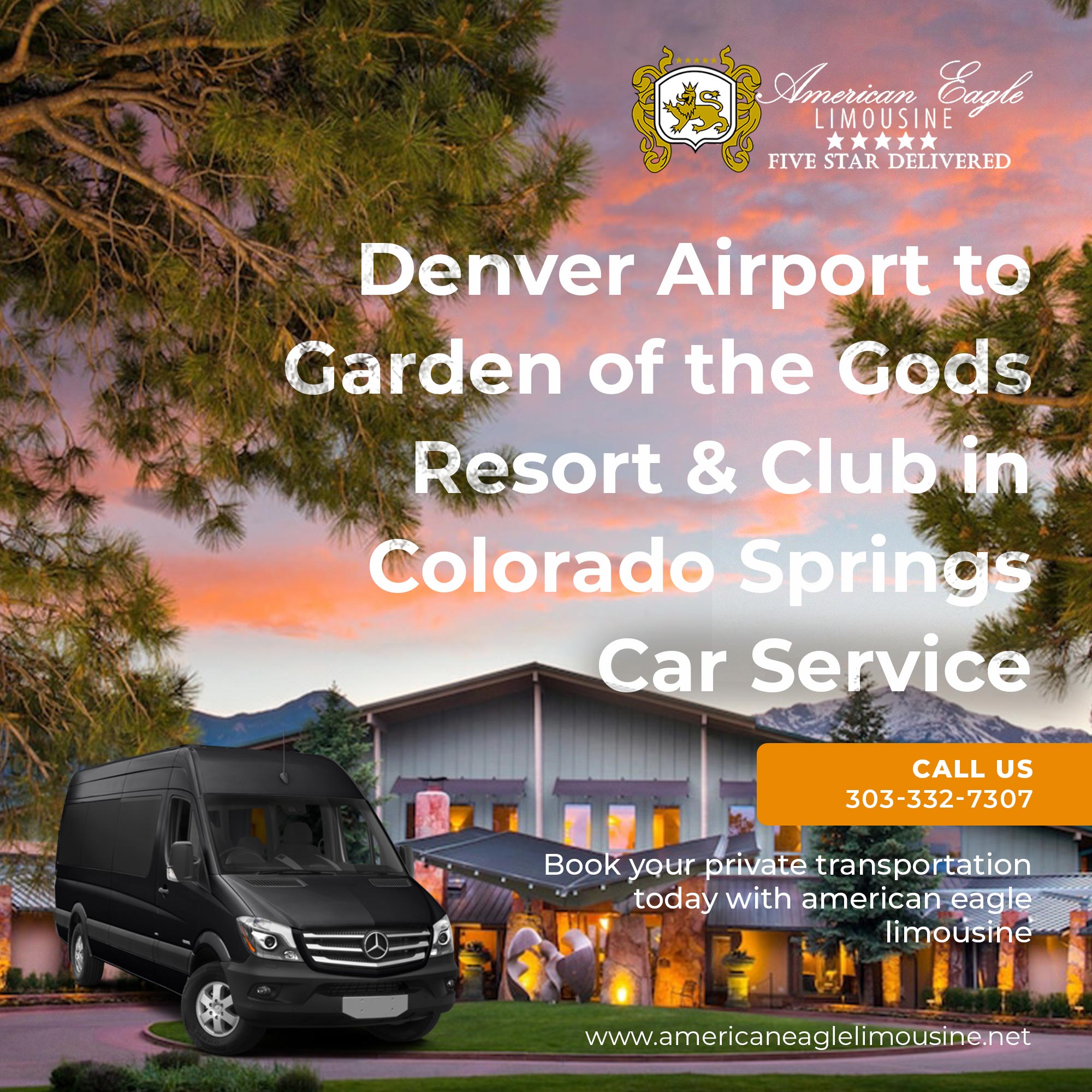 You are currently viewing The cheapest way to get from Denver Airport (DEN) to garden of the gods resort & club in Colorado Springs Private Shuttle.