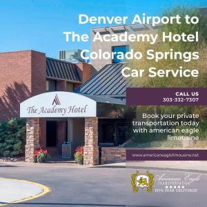 Read more about the article The cheapest way to get from Denver Airport (DEN) to The Antlers, A Wyndham Hotel in Colorado springs Private Shuttle.