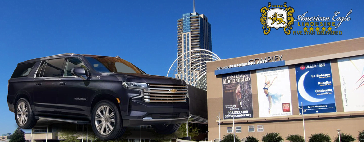 You are currently viewing Denver Performing Arts Complex From Downtown Denver Limousine Services and Private Shuttle