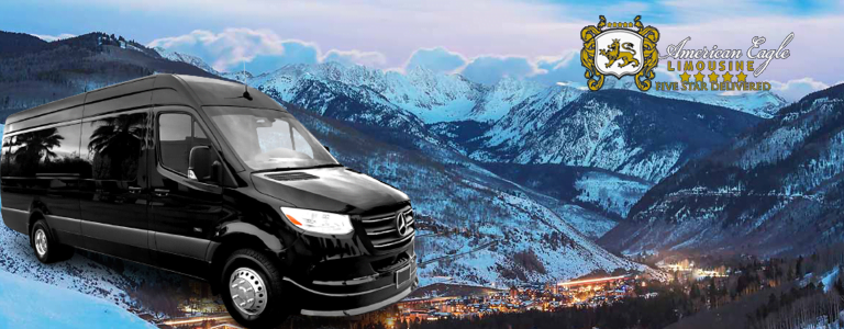 Read more about the article Denver Airport (DEN) to Vail Private Black Sprinter Van Service