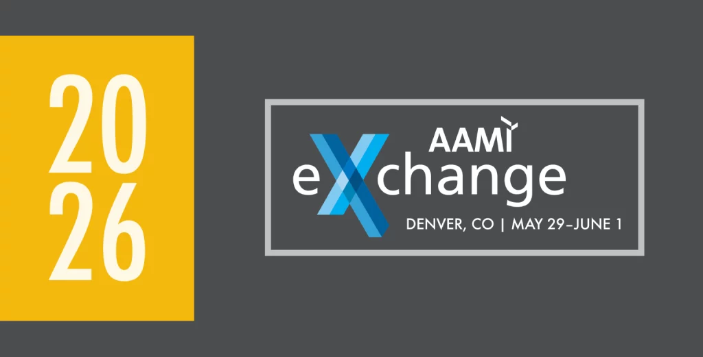 Healthcare technology professionals attending the AAMI Exchange 2026