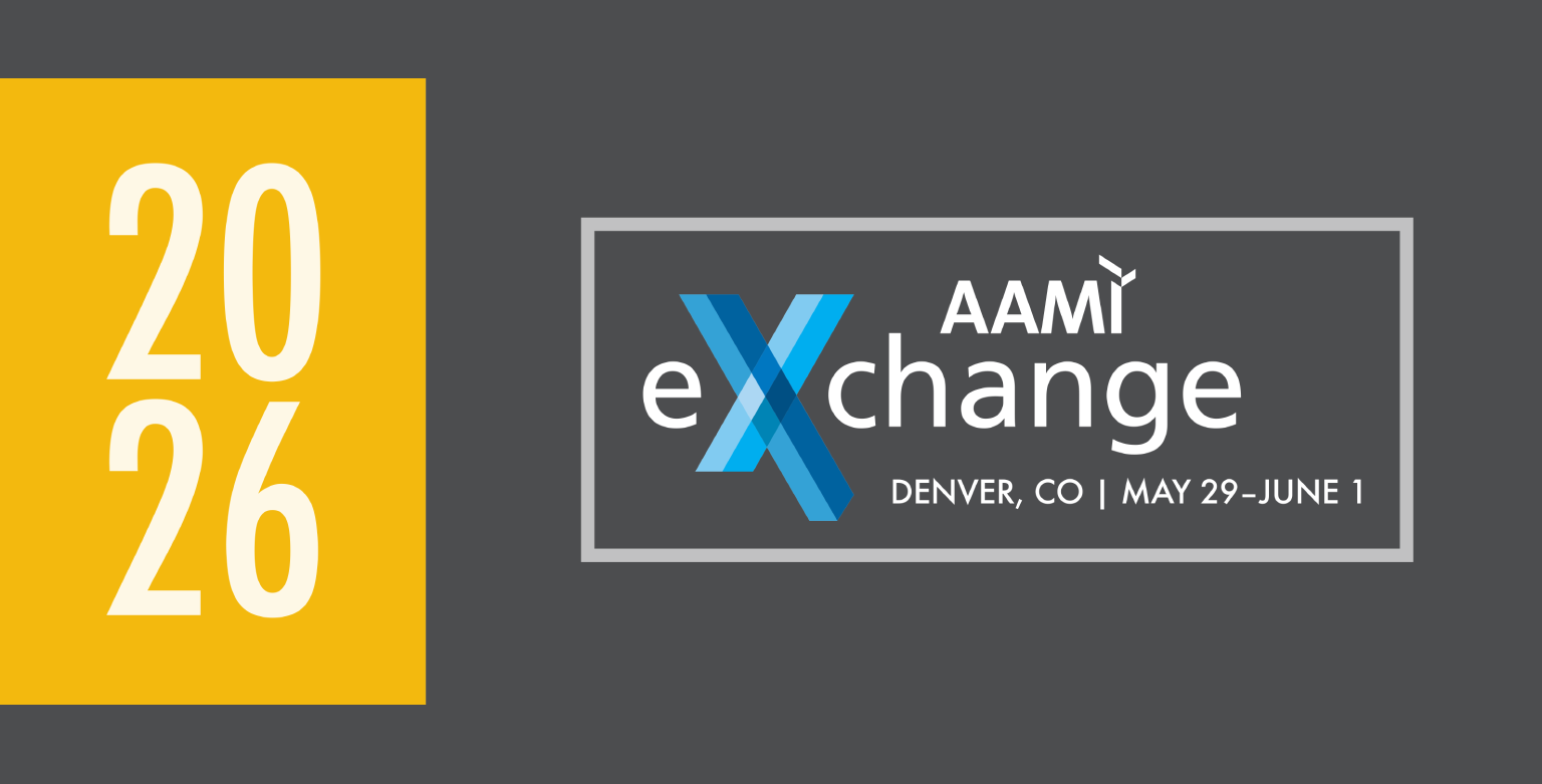Healthcare technology professionals attending the AAMI Exchange 2026