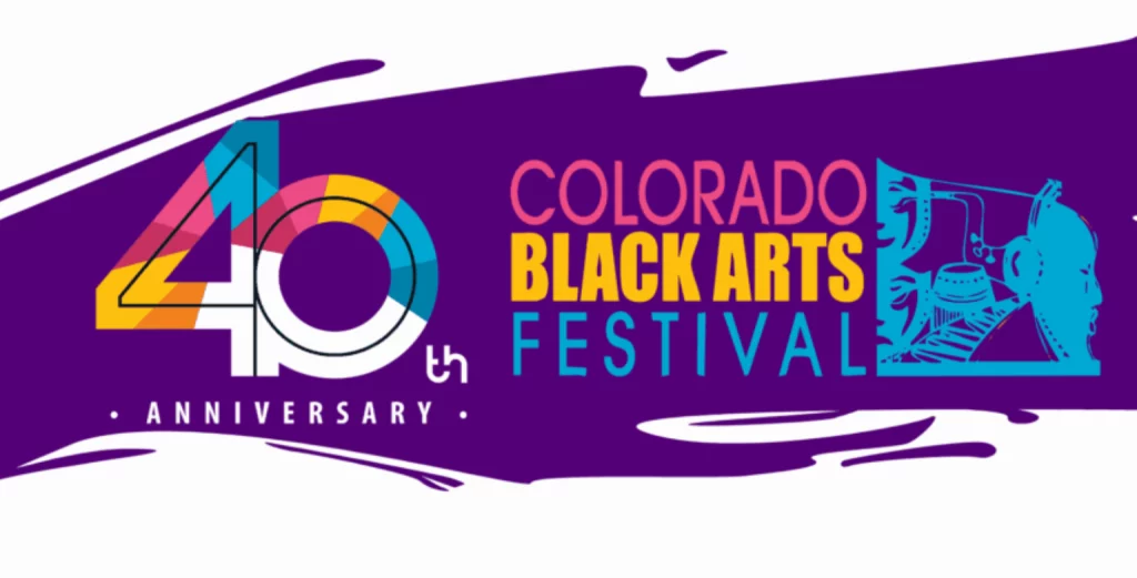 Colorado Black Arts Festival in Denver featuring live music, art vendors, and cultural performances