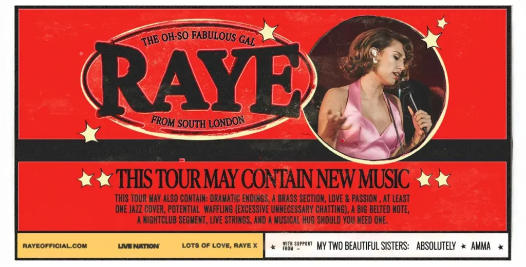 RAYE performing live during the This Tour May Contain New Music concert