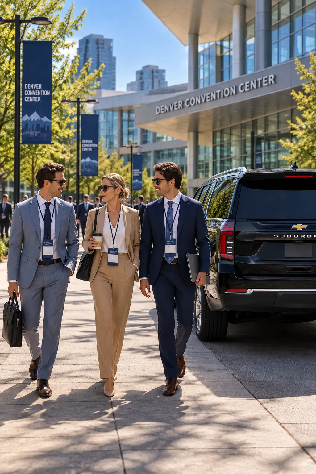 Professional Convention Center Transportation Denver For Delegates And Presenters