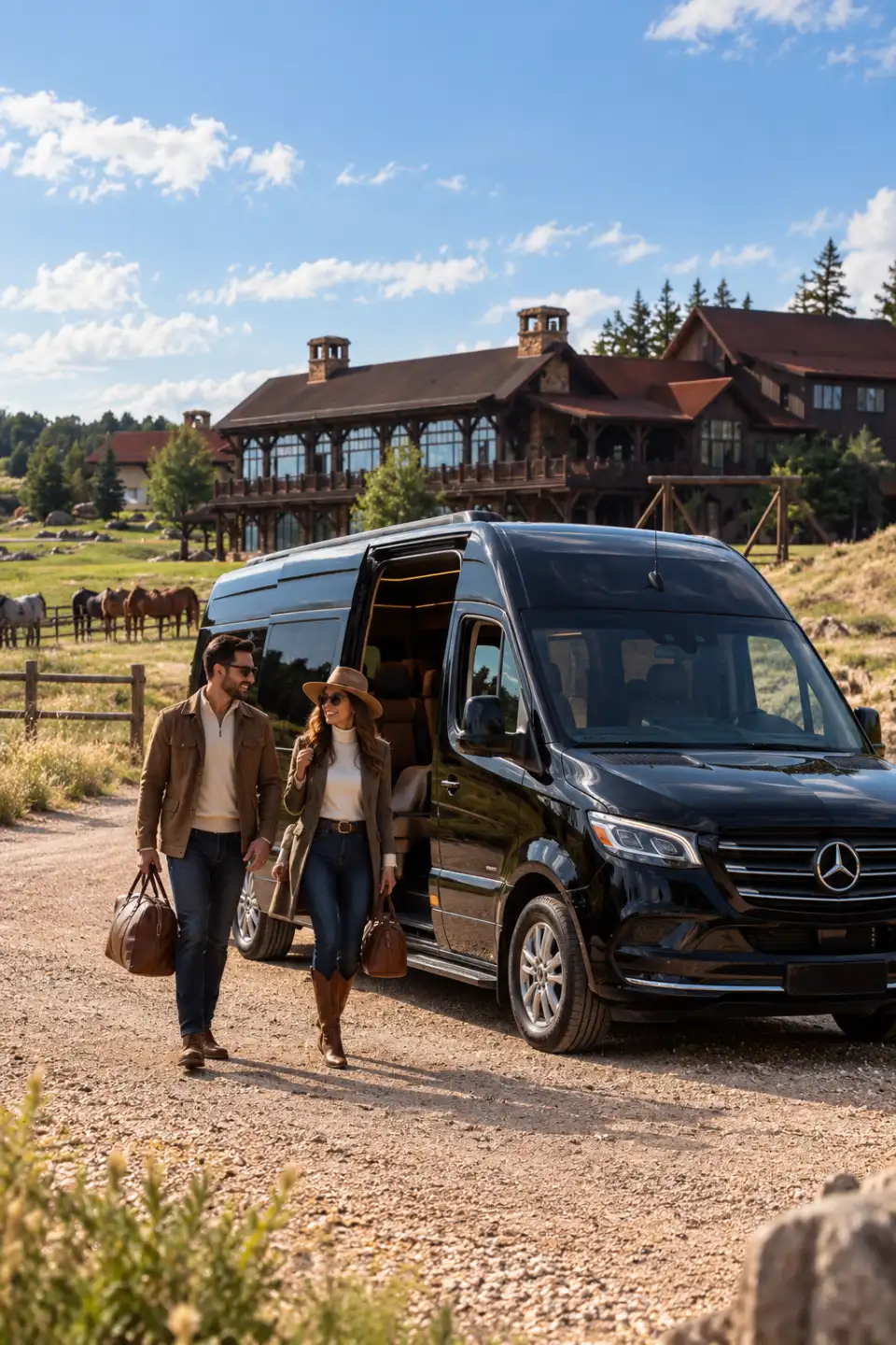 Travel In Comfort With Guest Ranches Car Service From Denver